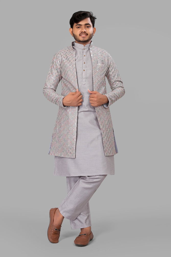 Designer Wedding Wear Mens Indo Western Wholesale Shop In Surat
